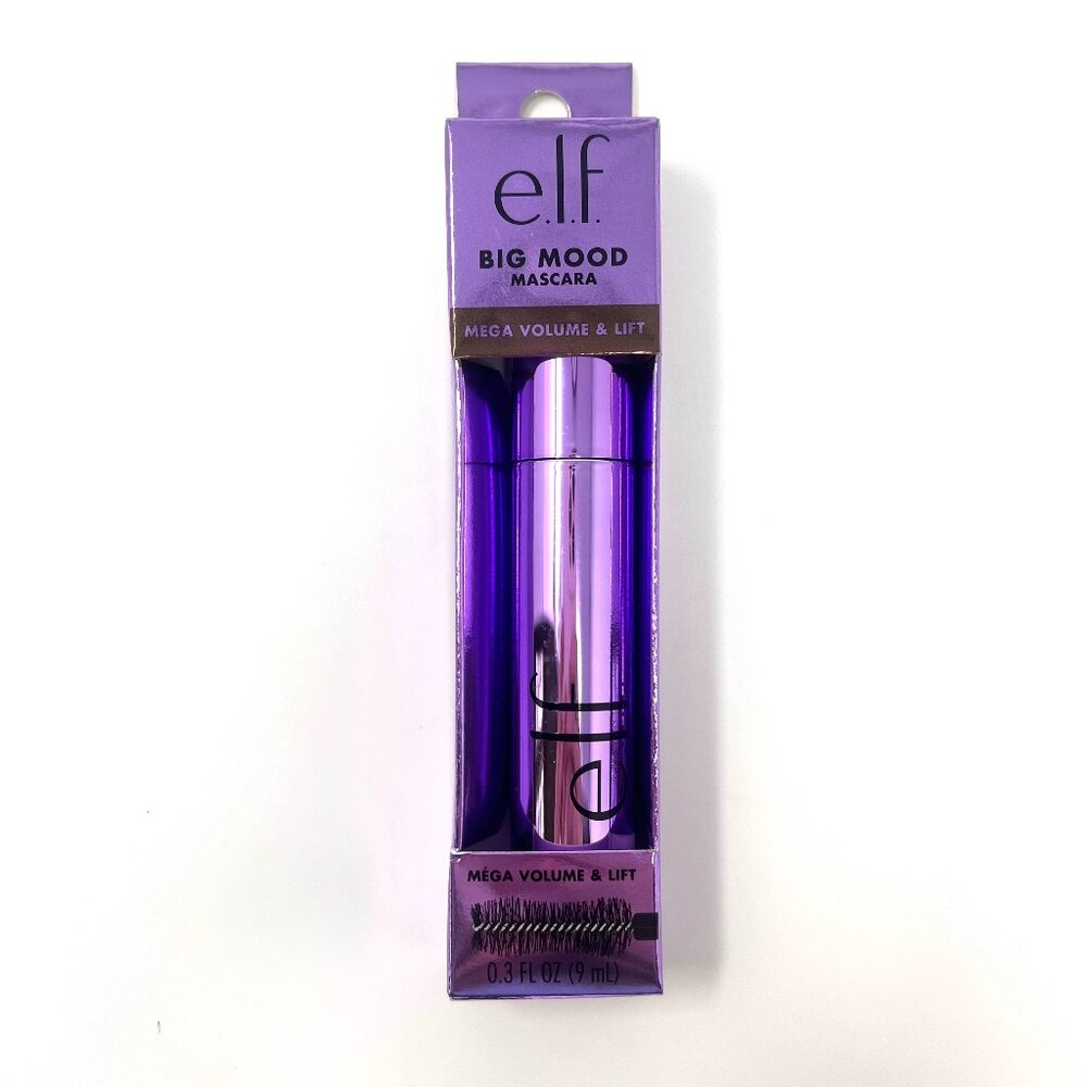 ✨ NEW e.l.f. Big Mood Mascara - Travel Size (0.3 fl oz / 9 ml) ✨